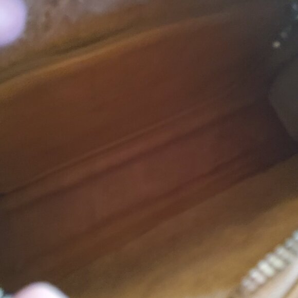 Never Used in Box with Tags 1999 Vintage Coach Sutton Zip 9814 in Camel - Picture 4 of 16